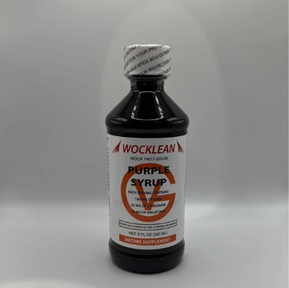 Wocklean Purple Syrup (8oz)